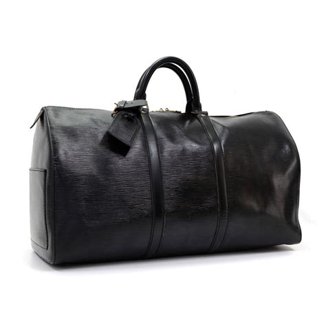 lv black duffle bag|louis vuitton duffle 50.